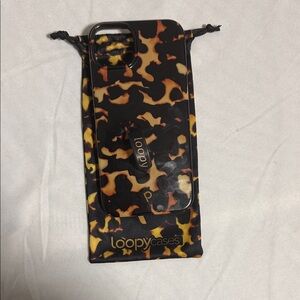 iPhone 15 plus LoopyCases Tortoise Shell Phone Case